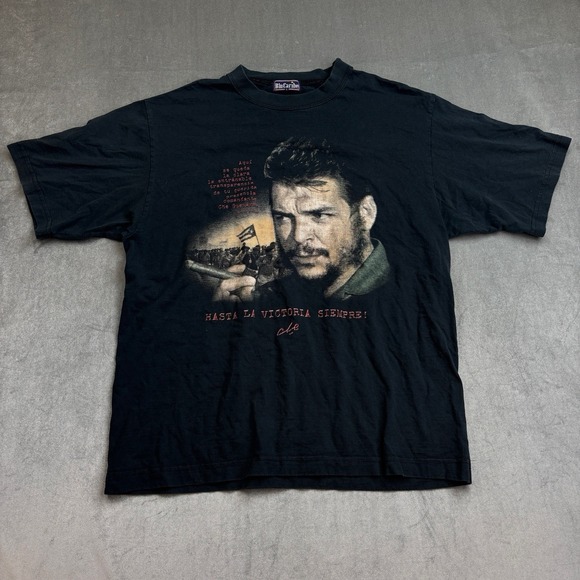 The Unbranded Brand Other - VTG Che Guevara Hasta La Victoria Siempre Graphic‎ T-Shirt Black Men's L
